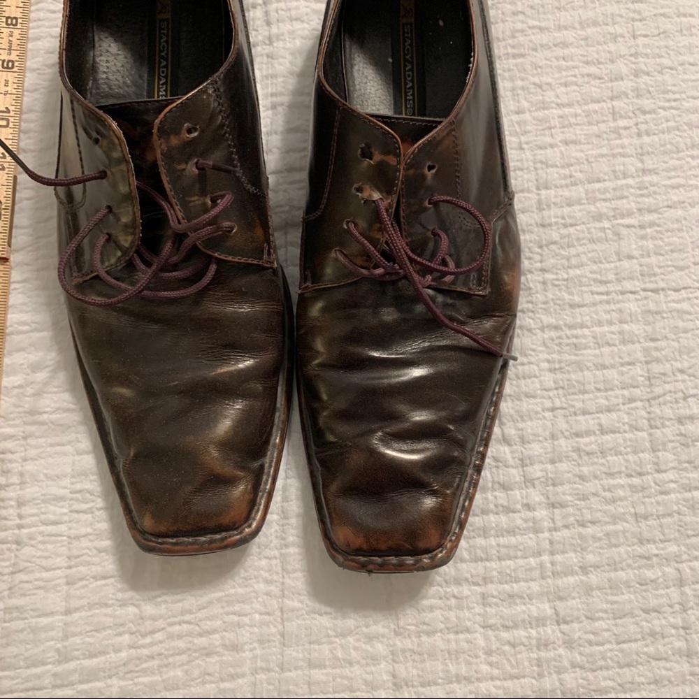 Stacy Adam’s men’s brown dress shoe. 11M